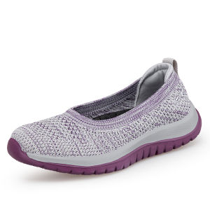 FOKU Sepatu Wanita Santai Sepatu Sneakers Wanita Slip On Waniat Terbaru