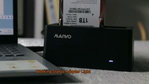 MAIWO  SAS2.0 HDD Docking Station SAS HDD Case 5Gbps USB3.0  to 2.5/3.5inch Server SFF-8482 HDD SSD SATA Hard Drive Toolfree with Power Supply 12V 2A to 18TB reader and writer - Lazada