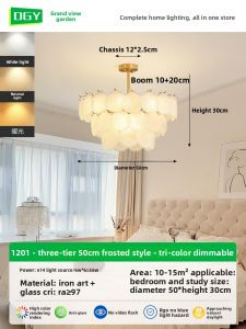 DGY | French Luxury Modern Chandelier Crystal Light