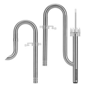 ZRDR | ZRDR Aquarium Filter Stainless Steel External Filter Accessories Inlet and Outlet Water Remove Oil Film Lily Tube Aquarium filte