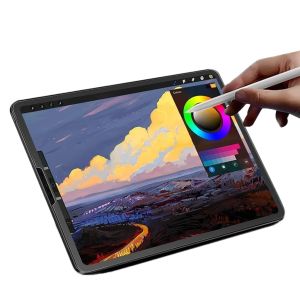 2 in 1 Paper Like Tempered Glass Screen Protector For Samsung Galaxy Tab A8 10.5 A11 A9 8.7 A11+ A9 Plus S6 Lite S7 S9 Fe 11" S8 Plus 12.4 "S9+ 12.4 S10+  S10 ultra S9 ultra Matte Film