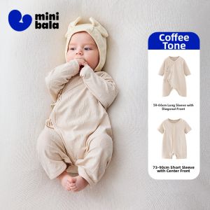 MINI BALA | Soft Stretchy Breathable Animal Jacquard Baby Onesie