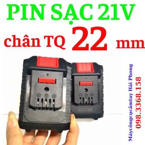 Pin Sạc 21V - 5 cell - 10 Cell .Khoảng cách 2 cực pin 22 mm chân pin thích hợp cho máy Dec.ton Nội địa TQ . Hàng cao cấp