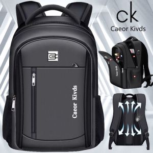 2024 Premium Business Laptop Backpack - Large Capacity Waterproof Travel Bag for Men & Women USB Charging Port School & Office Use (CK Series Ready Stock Malaysia)