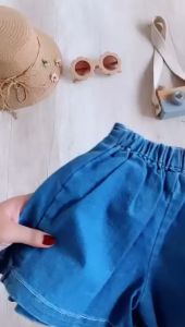 Rok Celana Anak 3 Kancing Jeans Premium