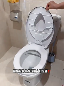 Kids Toilet Seat Cover Foldable Training Toilet with Suction Cup Portable Travel Kids Splash Proof