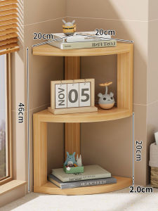 LINJIAXIAOZI | Corner Storage Shelf Desk Organizer