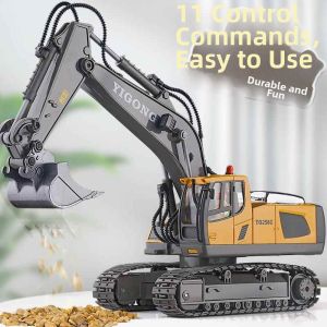 LIWAN | Large Alloy Remote Control Excavator Toy Car