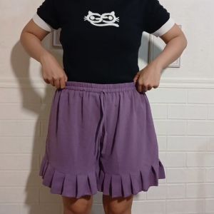 HOTPANTS RUFFLE CELANA PENDEK WANITA