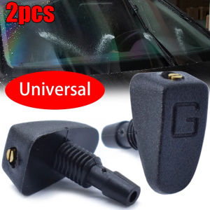 2pcs Universal Car Front Windshield Wiper Washer Nozzle Jet Sprayer Kits Sprinkler
