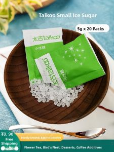 Taikoo Single Crystal Rock Sugar Pack 5g*20 Small Packs for Flower Tea And Swallows Nest Coffee Instant Beverage Sweetener