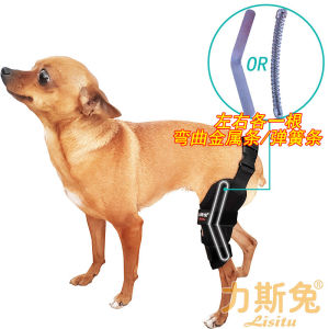 Pet Dog Knee Protector Sleeve Patellar Dislocation Aid Band Knee Fixation Cross Ligament Tear Protective Cover for Dogs