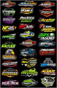 STIKER AUDIO | STIKER SOUND SYSTEM VINYL | STIKER AUDIO ANTI AIR | STIKER VINYL STIKER AUDIO | STIKER BAHAN VINYL