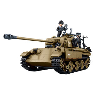 Sluban | Mô Hình Xếp Gạch Tăng Tiger Quân Sự Đức WW2