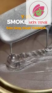Sơn xe máy HYPER màu lông chuột lốc máy Yamaha 1K (Code: Y-33) sơn thơm công nghiệp