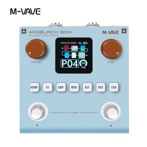 ⭐⭐⭐M-VAVE ANNBLACKBOX Multi Effects Processor Rechargeable Guitar Pedal for Electric Guitar Bass