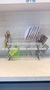 Rak Piring Stainless 2 Susun Kualitas No.1
