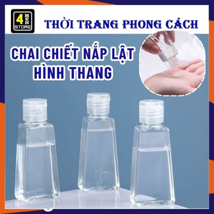 Chai Chiết Mỹ Phẩm Nắp Bật 30ML/50ML Đựng Gel Rửa Tay , Dầu Gội , Sữa ...