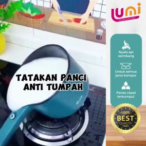 Tatakan Kompor Gas Portable Pelindung Gas Anti Angin Anti Slip B