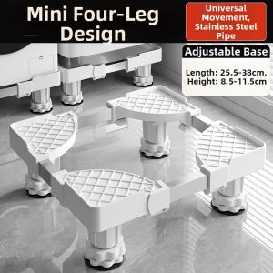 BESSGROUP | Adjustable Washer Stand Omni-directional Wheels Shock Absorption