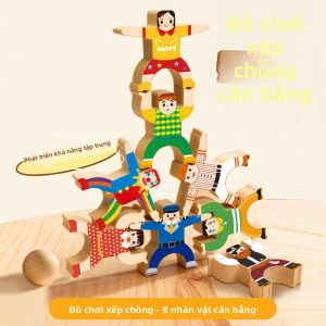Đồ Chơi Gỗ Xếp Khối Cân Bằng