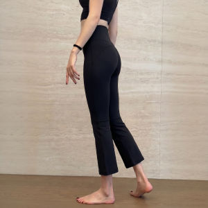 YOYO | High Waist Hip Lifting Eight-point Length Exercise Pants for Petite Women