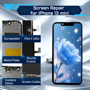 A2628 A2481 5.4" OLED For iPhone 13 Mini LCD Display 3D Touch Screen Digitizer Assembly For iPhone 13Mini Screen Replacement