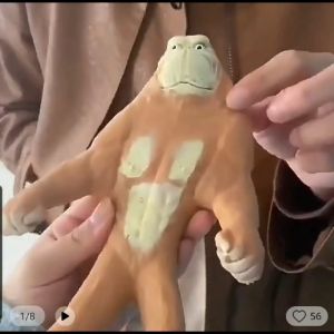 jaya Mainan SQUISHY ORANG UTAN PENYET squishy kingkong squishy lempar mainan gorilla S049