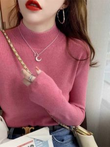 Elegant French Style Winter Turtleneck Knitwear