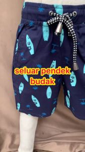 SELUAR PENDEK BUDAK SIZE 1-6  KIDS SHORTPANTS SELUAR BUDAK LELAKI SELUAR BUDAK PEREMPUAN KIDS PANTS