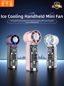 TANALAZ | Portable Mini Handheld Cooling Fan Long Battery Life