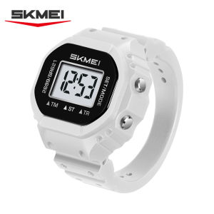 SKMEI 2699 New LED Digital Women Fashion Cool Rings Finger Watches Chronograph Plastic Watches Lady Jewelry （Cannot Adjust Size）
