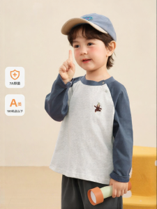 CUTEPANDAS | Áo Thun Dài Tay 100% Cotton
