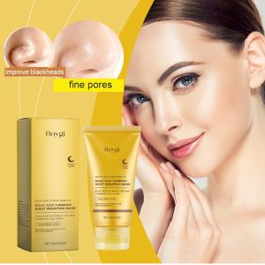 Turmeric collagen peel-off mask Deep cleansing mask Lightens dullness Tightens pores Easy to peel of