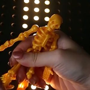Lucky 13 Action Figure Poseable Skeleton Toy 3D Printed Toys Skeleton Model Dummy 13 Movable Joints Trick Toy