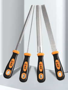 Diamond File Large Semicircle Alloy 8-Inch Silicon Carbide Flat File 10 Flat 12 File 6 Grinding Tool Triangle