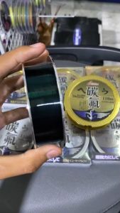 สายเอ็นเซโย Fluorocarbon ผลิตจากประเทศญี่ปุ่น 110M. เหมาะสำหรับชิงหลิว สปิ๋ว โดยเฉพาะ