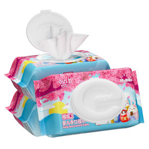 ทิชชู่เปียก baby wipes สกัดจากดอกซากุระ ทิชชู่ 5ห่อ สูตรอ่อนโยนต่อผิว ไม่ระคายเคืองผิว ทิชชู่คุณแม่และเด็ก พกพาสะดวก ไม่มีน้ำหอม ทิชชู่