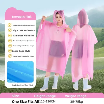 JIFANPAUL | Adult Waterproof Raincoat for Camping Fishing Hiking and Trekking