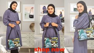 tas selempang slingbag wanita terbaru 2023 viral motiv printing multypungsi kekinian murah