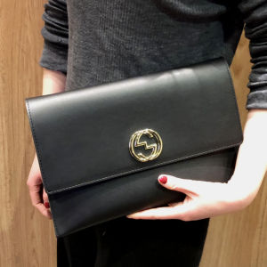 Fashionable Womens Chain Handbag Crossbody Envelope Style Underarm Bag Youth Casual Soft PU Leather Solid Color