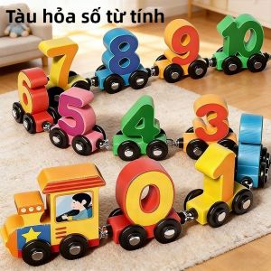 JIFANPAUL | Educational Magnetic Number Train Set