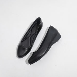 Leather Soft Sole Quiet High Heels