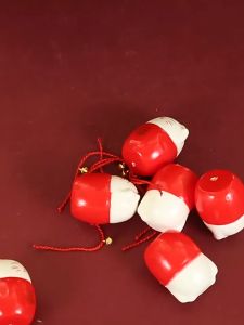 Mèo Thần Tài mini bằng xốp trang trí tết decor hoa giả phụ kiện cắm hoa