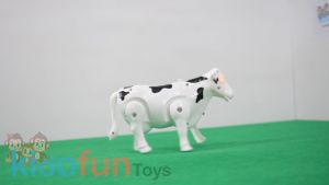 Mainan Anak Edukasi Hewan Sapi Bisa Jalan Ada Musik dan Lampu pakai Baterai