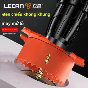 LECAN | Dụng Cụ Cắt Lỗ Đèn Trần Chìm Không Viền cho Trần Thạch Cao