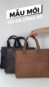 Cặp xách công sở Túi xách đựng laptop 14inch sang trọng thanh lịch ZKC21