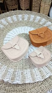 Tas Selempang Tangan Jinjing Batok Mendong/ Tas Slingbag / Tas Cantik Fashion Wanita / Tas Bahu Wanita tas kulit