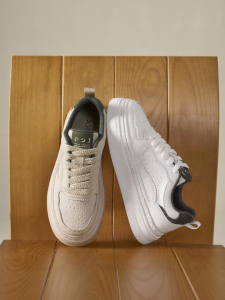 Josiny | Thick Sole Casual Shoes for Men Breathable Foamy Soft Base Retro Sneakers