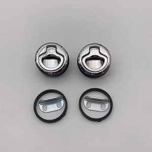 Small Flush Latch Boat RV Toilet Door Latch Yacht Deck Cabinet Door Handle Buckle Lock Latch Tool Lock Hatch Lift Handle